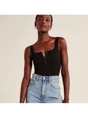 Abercrombie & Fitch Corset Bodysuit